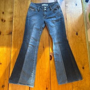 Low rise flare vintage jeans